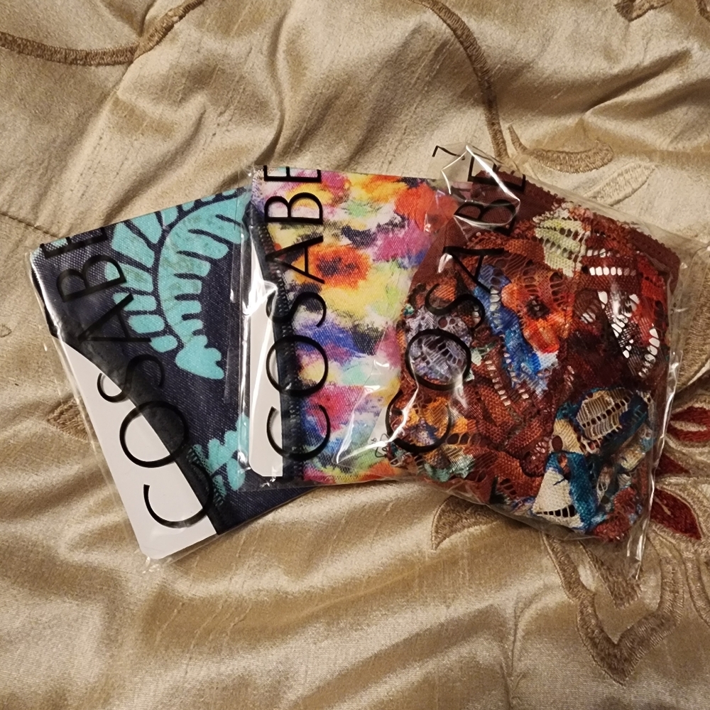 Cosabella medium to high rise thongs